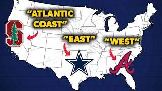 Sports Geography Has ALWAYS Been Broken