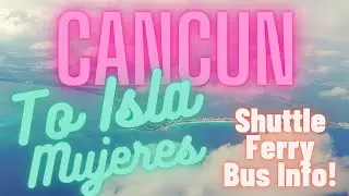 Isla Mujeres Transport How To Get Here & Around the Island ✈️🚐⛴️🚍🛺🚗
