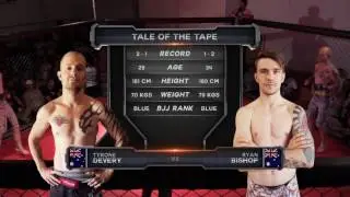 Coastal Combat Tyrone Devery Vs Ryan Bishop