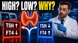 Thyroid Functions Tests | TSH, Free T4 and Free T3 Results Interpretation