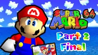 Jogando Super Mario 64 Pegando 16 Estrelas Part 2 Final | Adminyt0