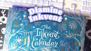 Diamine Inkvent Calendar 2025 ❄️ Teal Edition | Calm Night Time | No Talking + No Music