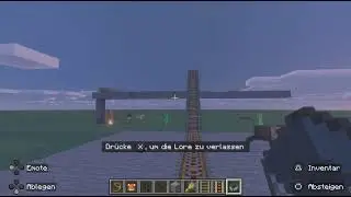 Minecraft unglaubliche Bauten Achterbahn 001