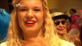 Elsbeth Gscheidle als Kellnerin bei Schw&auml;bische Fasnet Donzdorf 2018
