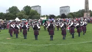 Royal Burgh Of Annan Pipe Band at The Worlds 2023