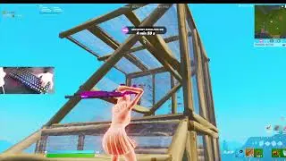 SPC Gear GK630K Chill🤩Arena Gameplay Keyboard Fortnite 160 FPS Smooth 4K