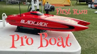 Pro Boat RC Black Jack Horizon Hobby Maiden Voyage