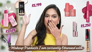Makeup Products I am currently OBSESSED With 😍 Swiss Beauty, Blue Heaven, Mamaearth😍 Varsha Meghani✨