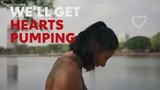 American Heart Association encouraging people to take heart walks