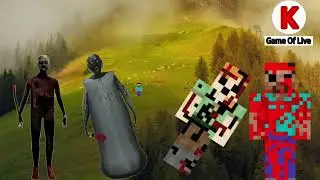 Phim Granny Phần 3 Tập 12 World Of Minecraft Gặp Nhau Với Herobrine V&agrave; Nh&acirc;n Vật Nam V&agrave; Nữ 