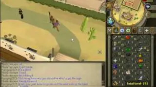 Runescape glitch: The Invisible Wall!