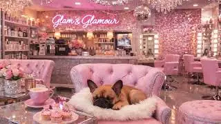 VALENTINES AMBIENCE PINK CAFE SALON ENJOY 2 HOURS OF PIANO JAZZ MUSIC FOR PRODUCTIVITY OR RELAXATION