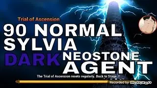 TOA 90 NORMAL SYLVIA THE DARK NEOSTONE AGENT - SUMMONERS WAR