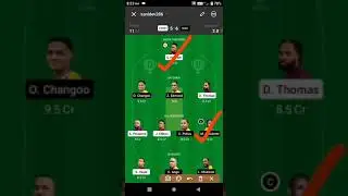 CCMH VS MAC cricket match dream 11 team 🤑💯#shorts