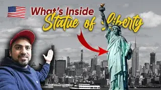 Surprised to enter inside STATUE OF LIBERTY - NYC | EP-03 | North America Series