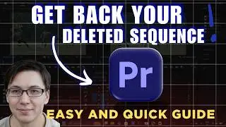 how to get back deleted sequence in adobe premiere pro | the best guide for 2026