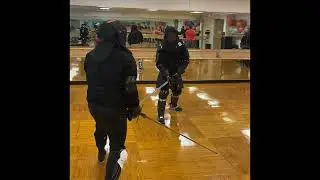 Casual steel Longsword sparring ⚔️