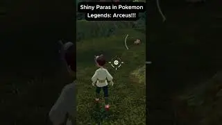 Shiny Paras In Pokemon Legends: Arceus!!! - Shiny #shorts