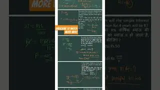 ||simple interest||#math#si&ci#study#trending #math#mtsmaths  #cglmath#mains#chsl#viral #viralshorts