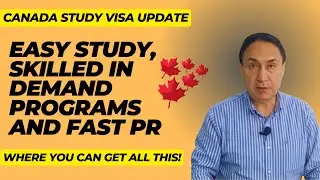 Easy Study and PR options for Students in Canada in 2024