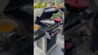 BACON BOMB on the Gas Grill #baconbomb #thomascooks #shorts #bbq