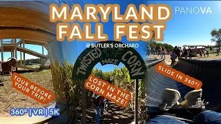 360 Video: Tour Pumpkin Festival at Butler's Orchard | Germantown, MD