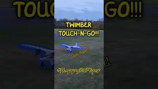 TWIMBER TOUCH-N-GO!!!  #Eflite #TwinTimber #Twimber #HorizonHobby #SpektrumRC #RC #TouchNGo #Twin