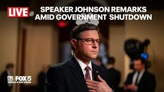 LIVE: Speaker Mike Johnson speaks on day 27 of government shutdown
