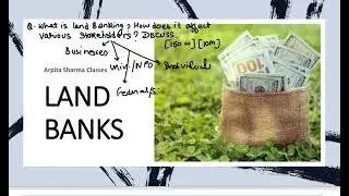 What is Land Banking System ?