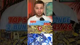 Top 5 FANGES&Auml;NGE 2.BUNDESLIGA 25/26 🔥 #bundesliga #fussball #fangesang #ballerrobyn #ultras