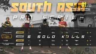 SA Pro Scrims Game #1 Chicken Dinner by Team Fantastic 4 🇵🇰