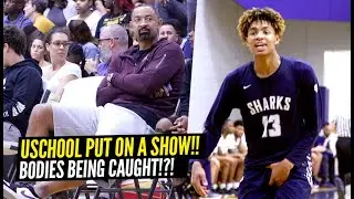 AAU TEAMMATES Turned RIVALS! Intense Game Gets CHIPPY in Front of Juwan Howard!!