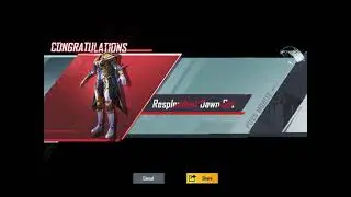 Getting the resplendent dawn set in PUBG MOBILE