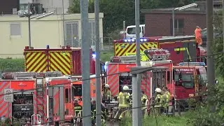 Gefahrgutaustritt im Godorfer Hafen löst Großeinsatz aus + Paralelleinsatz bei Shell Köln am 31.7.25