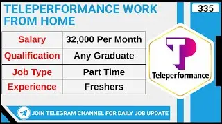 Teleperformance Work From Home | Quality Analyst Jobs | Remote Jobs | Part Time Jobs