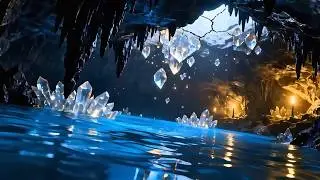 Welcome to the Enchanted Crystal Caves ✨ | Immersive Sound & Dark Ambient