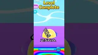 512A Yellow Ball Meets 256A Purple Tile! 💥 Rare Merge in Ball Run 2048 Short 🔥 #ballgameshub