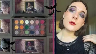 NOMAD COSMETICS HAUNTED EUROPE || Review + 3 Looks 🎃🦇🧛