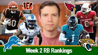 Week 2 Running Back Rankings (Top 50) | 2025 Fantasy Football