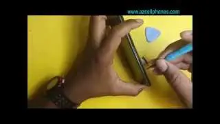 ZTE Z Max   back cover removal