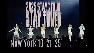 4K - 2025 Kpop STAYC 스테이씨 2025 TOUR (STAY TUNED) - THE THEATER AT MADISON SQUARE GARDEN