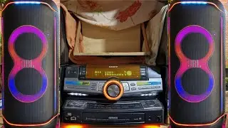SONY ZUX9 VS JBL ULTIMATE, QUE DECEPÇÃO, VOU CONFESSAR A VERDADE 🤔🤔🤔