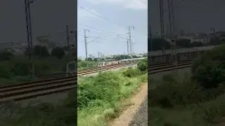 20626 Bhagat Ki Kothi &ndash; MGR Chennai Central SF Express (WAP-7 BGKT) Meets 20959 Valsad &ndash; Vadnagar Sf