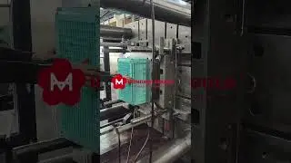 Plastic crate storage mould PP vegetable fruit container box mold #mold #mould #crate #box #pp #oem