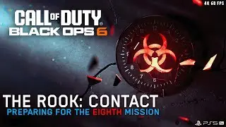 The Rook: Contact &ndash; Mission 8 Preparation | Call of Duty Black Ops 6 Walkthrough (4K60FPS PS5Pro)