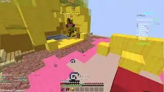 Jogando Bedwars solo no style normal click no mush