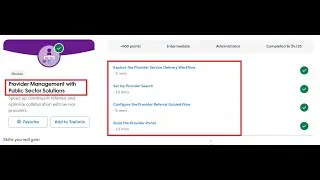 Provider Management with Public Sector Solutions | Salesforce Trailhead