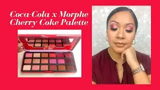 *Новинка* Палетка Coca-Cola x Morphe Cherry Coke &mdash; Учебное пособие по теням для век