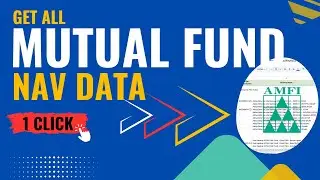How To Get Latest & Historical NAV from AMFI in Google Sheet✅ IMPORTDATA