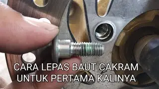Cara Melepas Baut Cakram Untuk Pertama Kalinya Biar Tiidak Slek